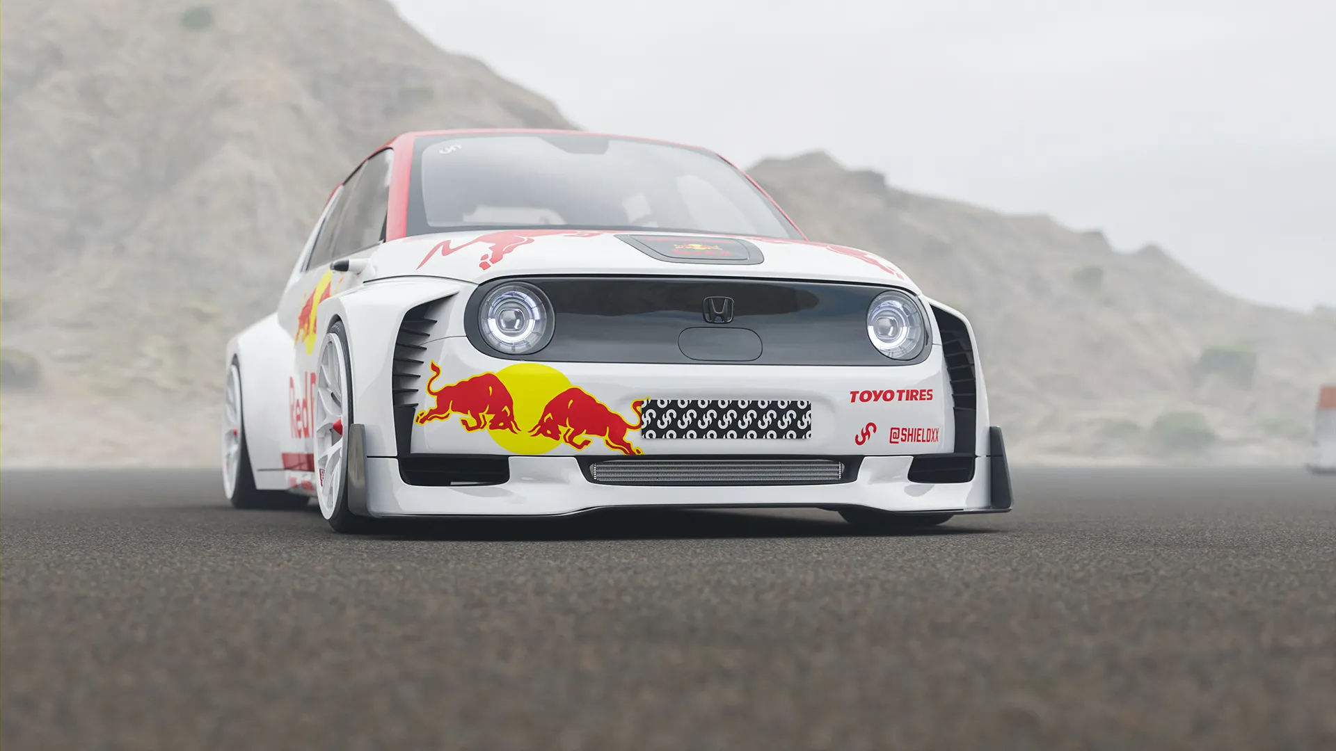 Honda E - Red Bull Livery