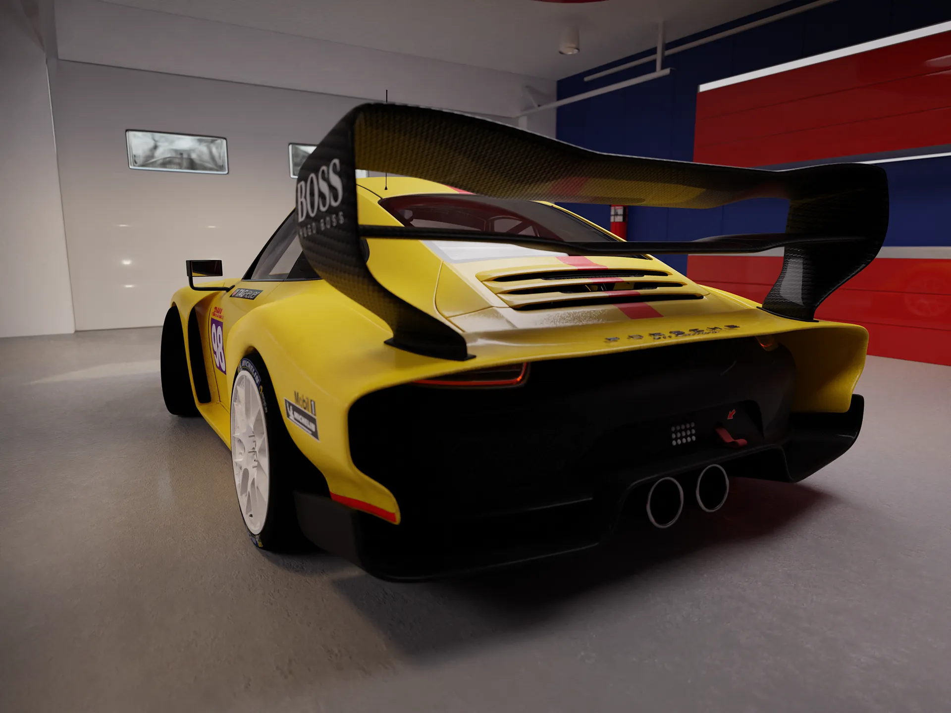 911 Little Moby, three-quarter front render