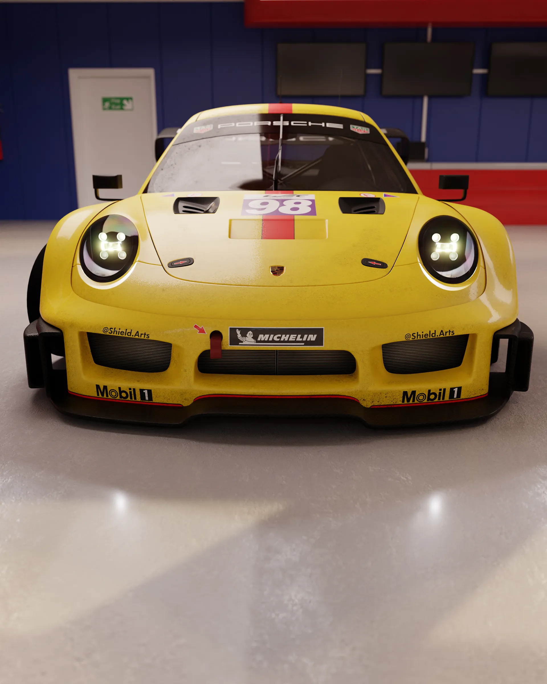 911 Little Moby, side profile
