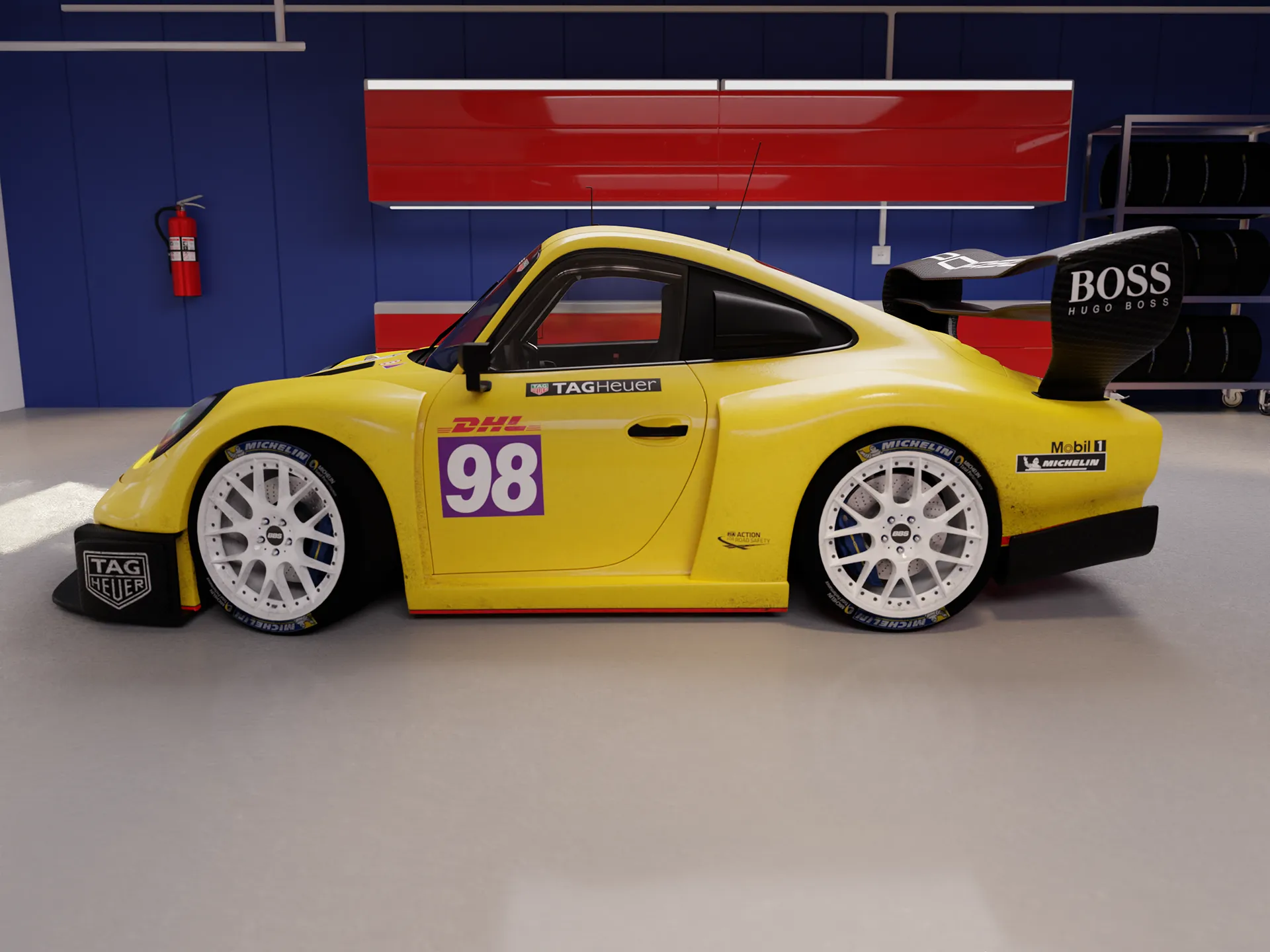 911 Little Moby, top-down view